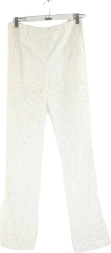 Givenchy Pre-owned Cotton bottoms White Dames
