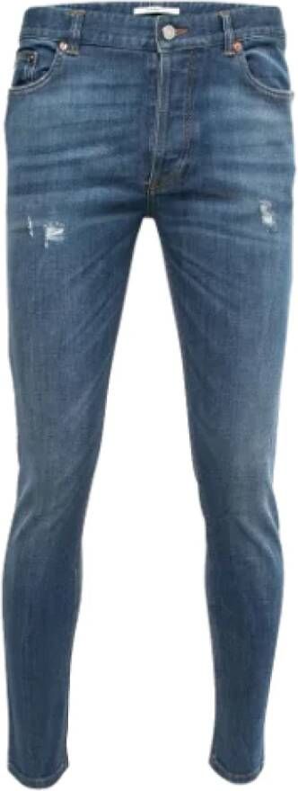 Givenchy Pre-owned Denim jeans Blauw Dames