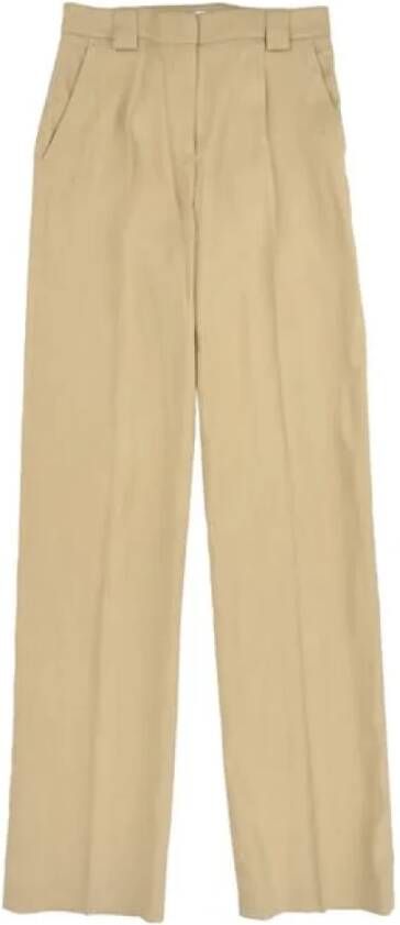 Givenchy Pre-owned Fabric bottoms Beige Dames