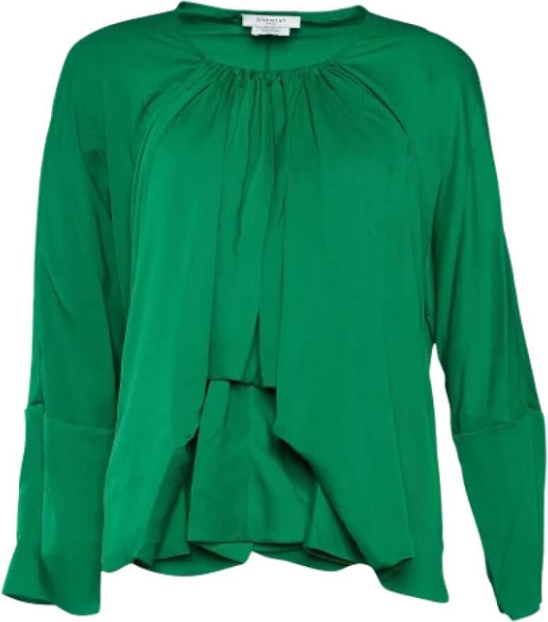 Givenchy Pre-owned Fabric tops Groen Dames