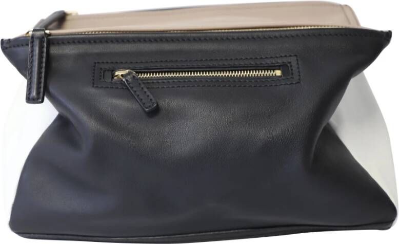 Givenchy Pre-owned Givenchy Medium Pandora Tricolour Bag in Multicolor Leather Wit Dames
