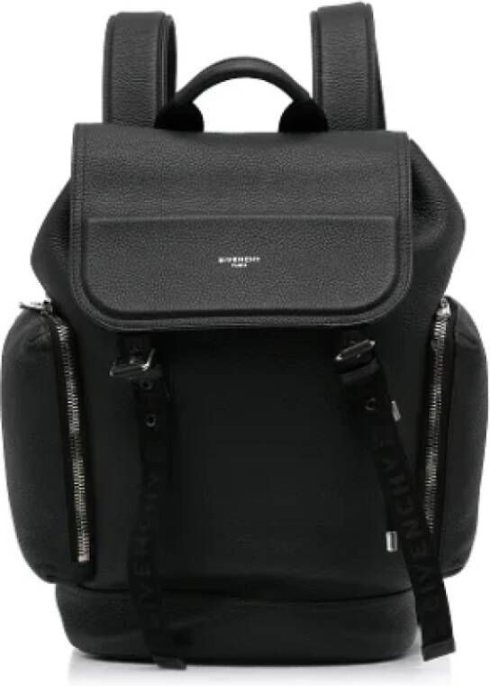Givenchy Pre-owned Leather backpacks Zwart Dames