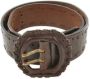 Givenchy Pre-owned Leather belts Bruin Dames - Thumbnail 1