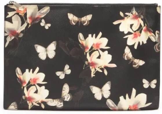 Givenchy Pre-owned Leather clutches Zwart Dames