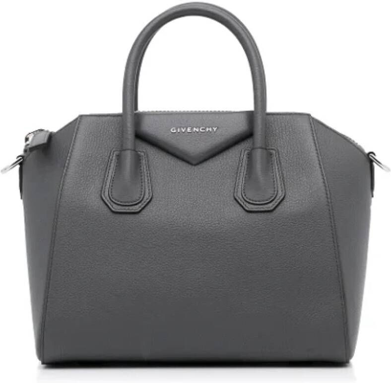 Givenchy Pre-owned Leather handbags Grijs Dames