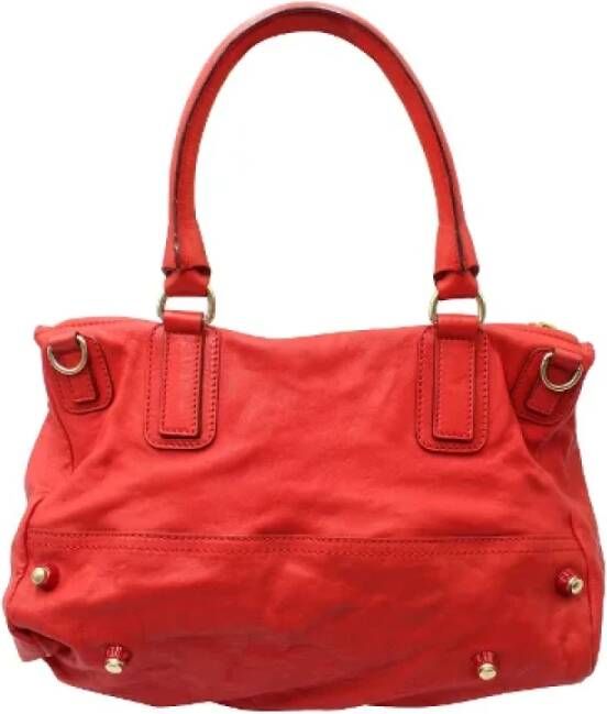 Givenchy Pre-owned Leather handbags Rood Dames