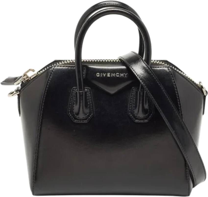 Givenchy Pre-owned Leather handbags Zwart Dames