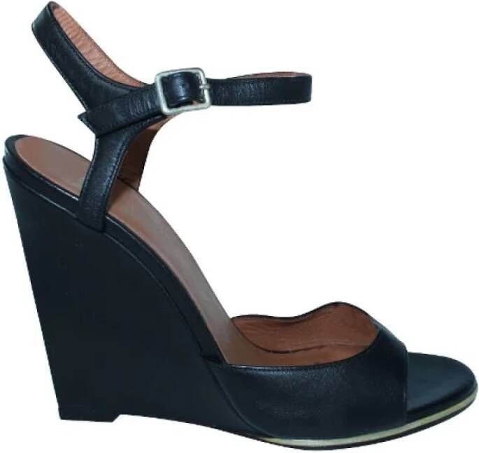Givenchy Pre-owned Leather heels Zwart Dames