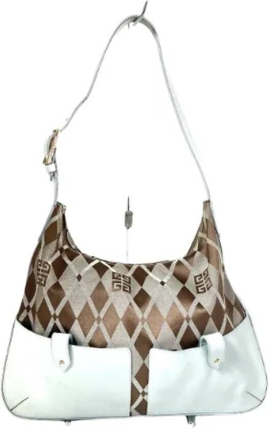 Givenchy Pre-owned Leather shoulder-bags Bruin Dames