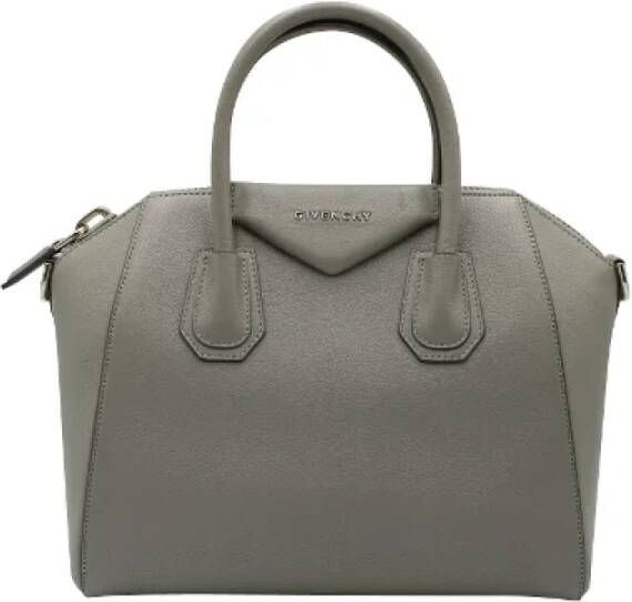 Givenchy Pre-owned Leather shoulder-bags Grijs Dames