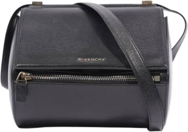 Givenchy Pre-owned Leather shoulder-bags Zwart Dames