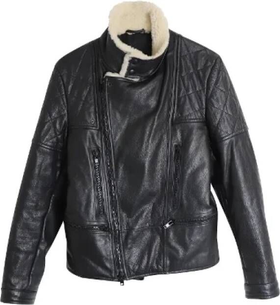 Givenchy Pre-owned Leather tops Zwart Dames