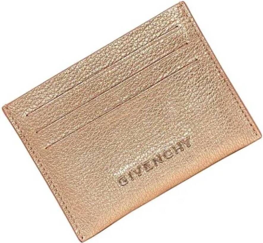 Givenchy Pre-owned Leather wallets Roze Dames