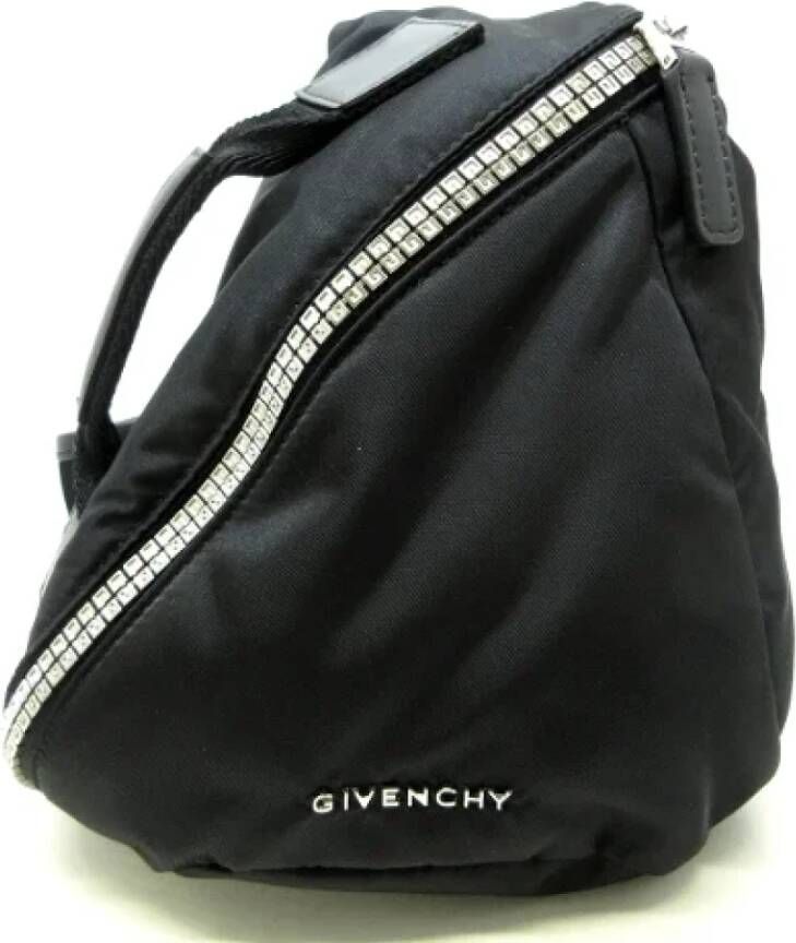 Givenchy Pre-owned Nylon crossbody-bags Zwart Dames