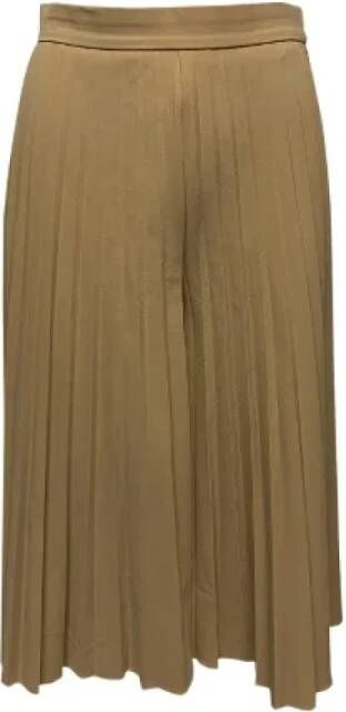Givenchy Pre-owned Polyester bottoms Bruin Dames