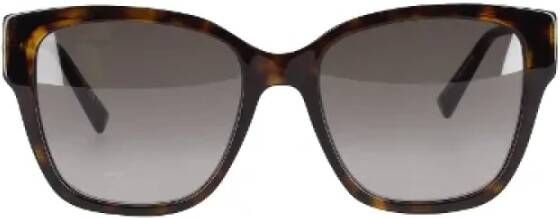 Givenchy Pre-owned Acetate sunglasses Bruin Dames