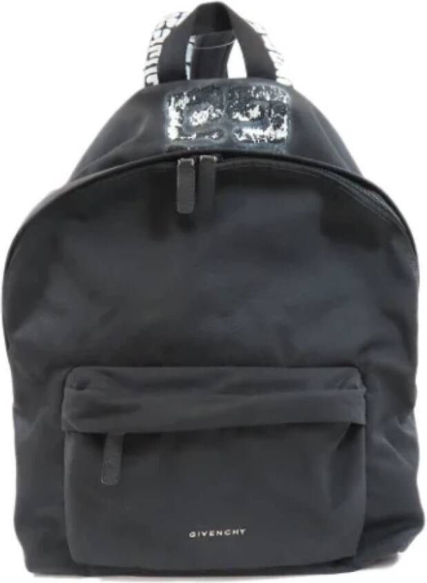 Givenchy Pre-owned Canvas backpacks Zwart Dames