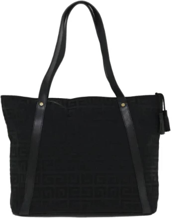 Givenchy Pre-owned Canvas shoulder-bags Zwart Dames