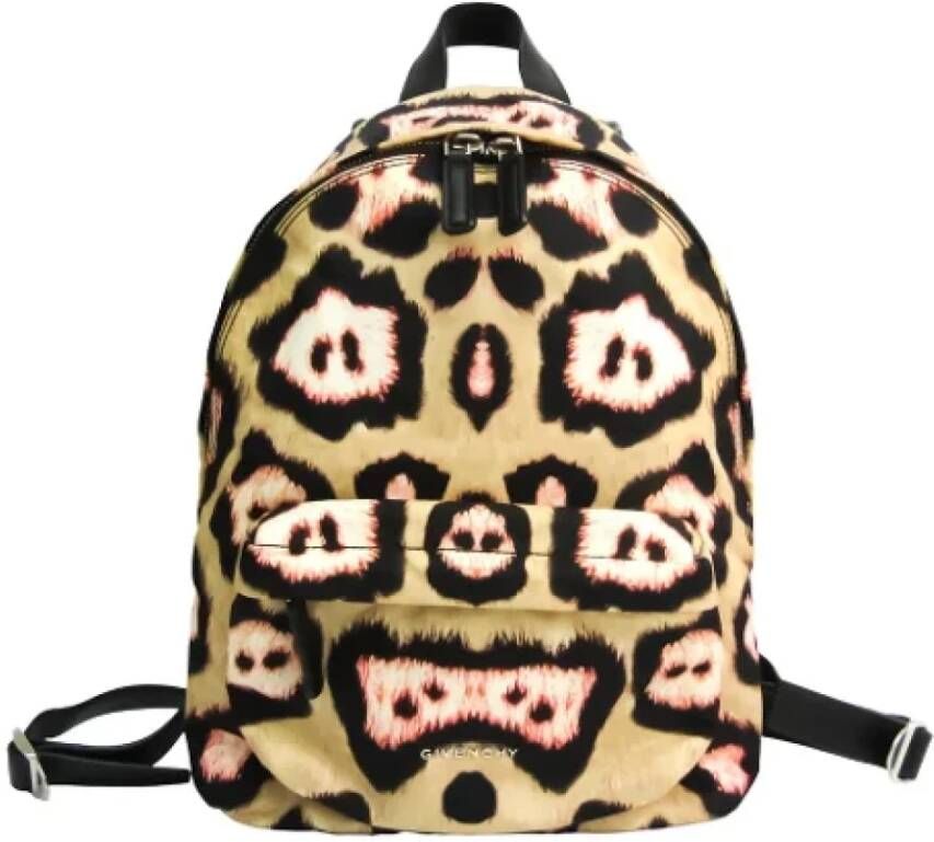 Givenchy Pre-owned Pre-owned Faux Fur backpacks Bruin Dames