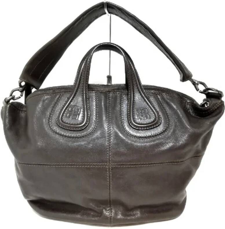 Givenchy Pre-owned Leather handbags Bruin Dames