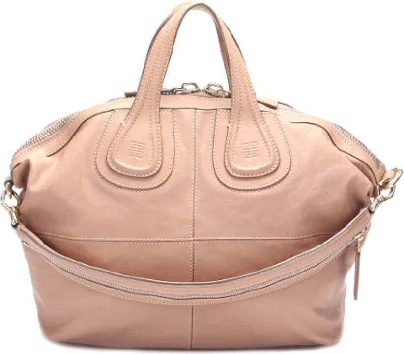 Givenchy Pre-owned Leather handbags Roze Dames