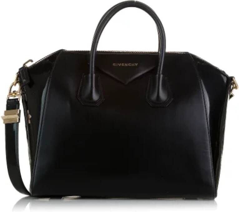 Givenchy Pre-owned Leather handbags Zwart Dames