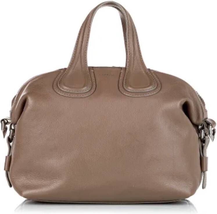 Givenchy Pre-owned Pre-owned Leather shoulder-bags Beige Dames