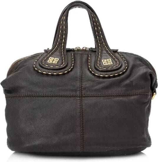 Givenchy Pre-owned Pre-owned Leather shoulder-bags Bruin Dames