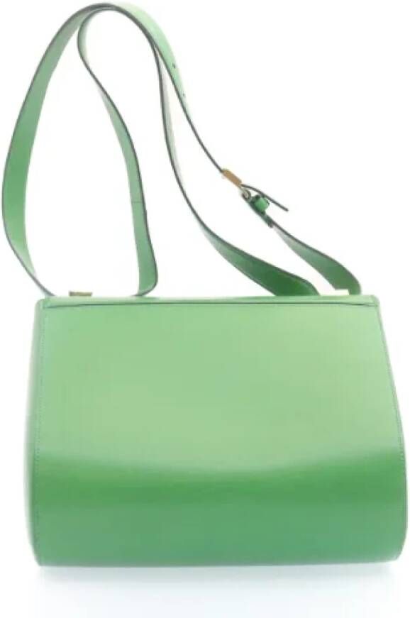 Givenchy Pre-owned Leather shoulder-bags Groen Dames
