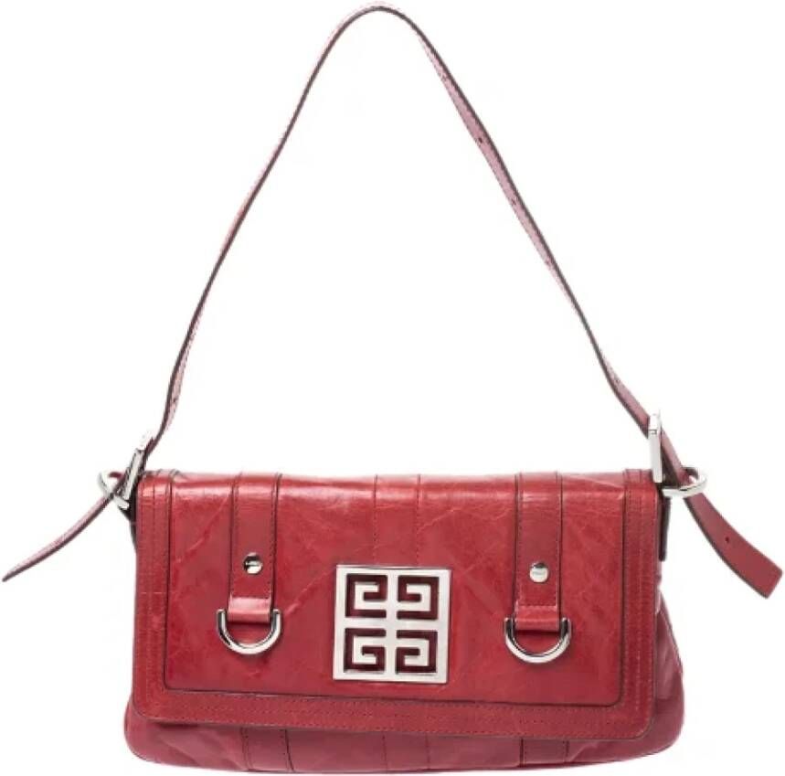 Givenchy Pre-owned Leather shoulder-bags Rood Dames