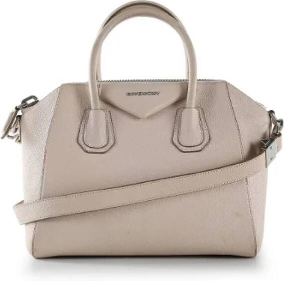 Givenchy Pre-owned Leather shoulder-bags Roze Dames
