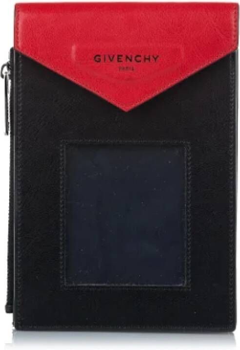 Givenchy Pre-owned Pre-owned Leather wallets Zwart Dames