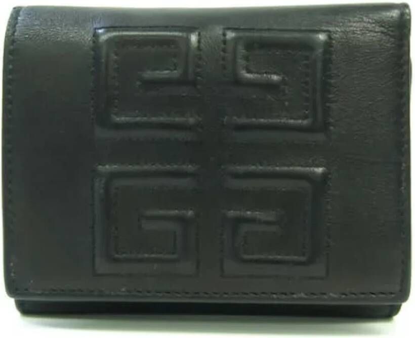 Givenchy Pre-owned Pre-owned Leather wallets Zwart Heren