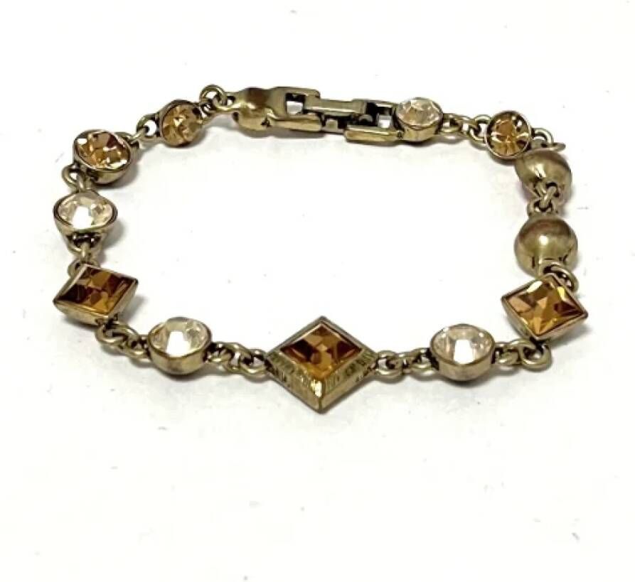 Givenchy Pre-owned Pre-owned Metal bracelets Geel Dames