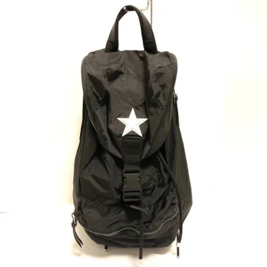 Givenchy Pre-owned Pre-owned Nylon backpacks Zwart Dames