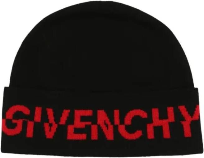 Givenchy Pre-owned Pre-owned Wool hats Zwart Heren