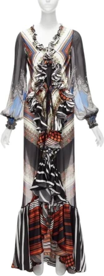 Givenchy Pre-owned Silk dresses Zwart Dames