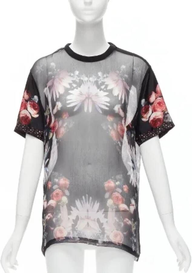 Givenchy Pre-owned Silk tops Zwart Dames