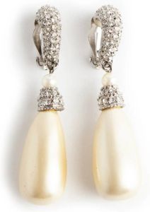 Givenchy Pre-owned super earclips Beige Dames