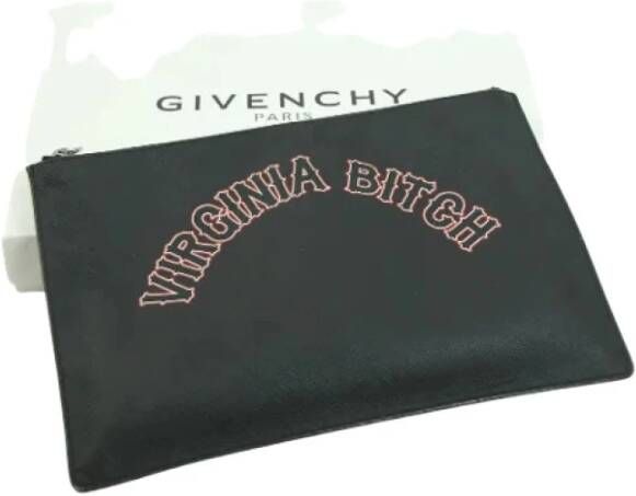 Givenchy Pre-owned Voldoende lederen portefeuilles Zwart Dames