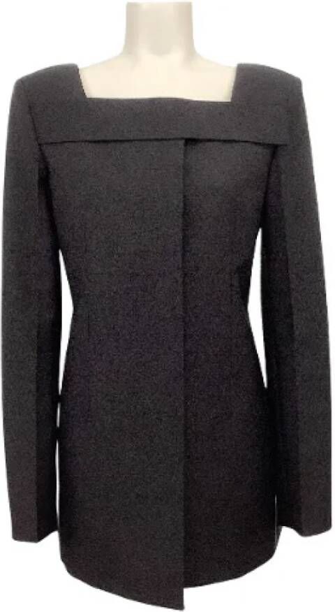 Givenchy Pre-owned Wool outerwear Zwart Dames