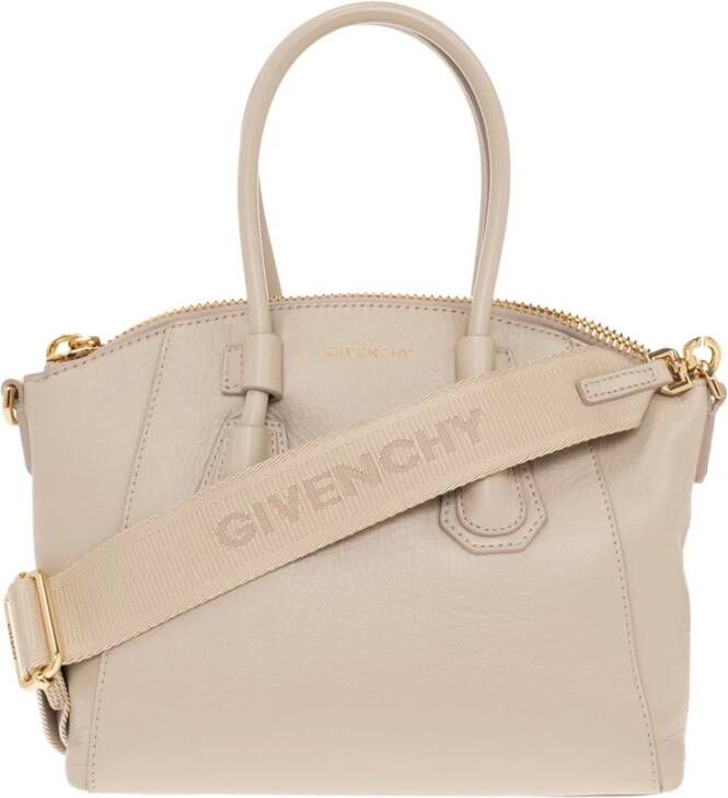 Givenchy Crossbody bags Mini Antigona Sport Bag In Leather in beige