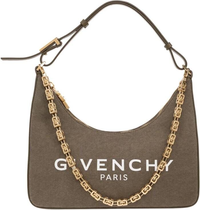 Givenchy Hobo bags Moon Cut Out Bag Canvas in groen
