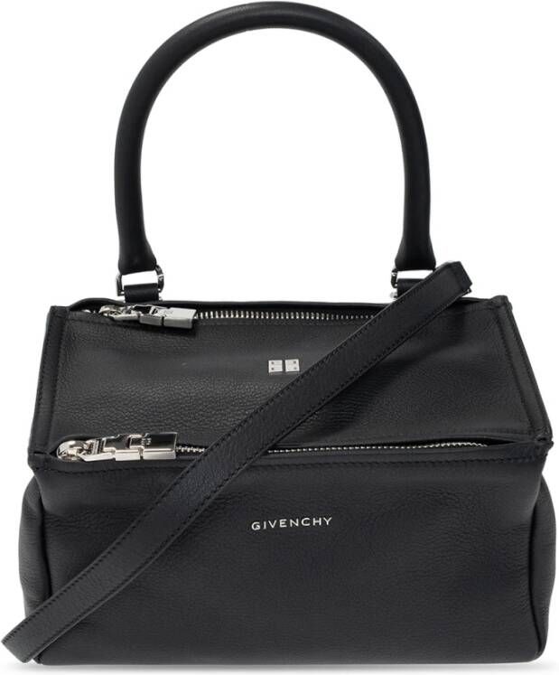 Givenchy Crossbody bags Small Pandora Crossbody Bag Grained Leather in zwart