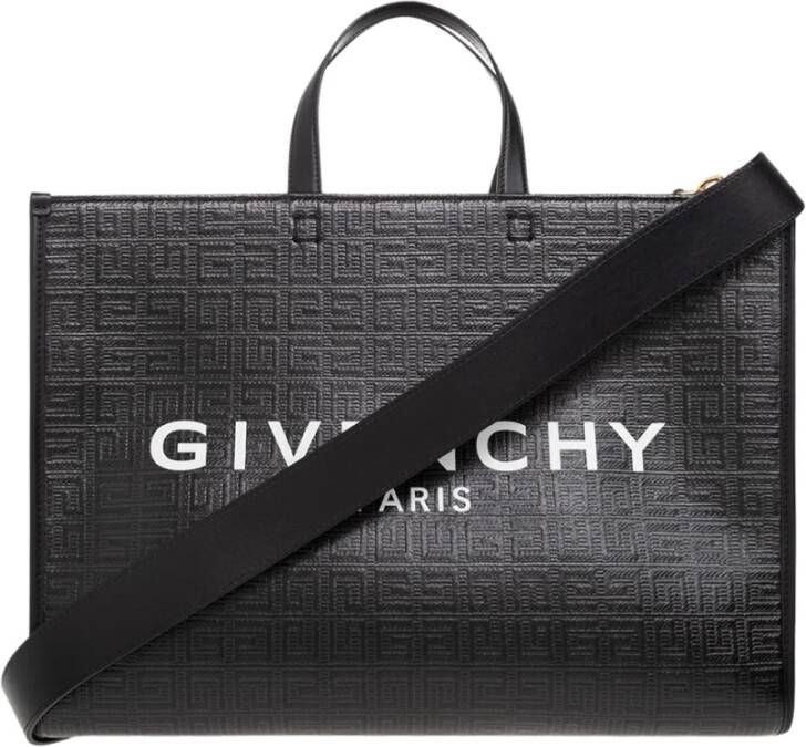 Givenchy Shoppers Medium G Tote Shopper Bag in zwart