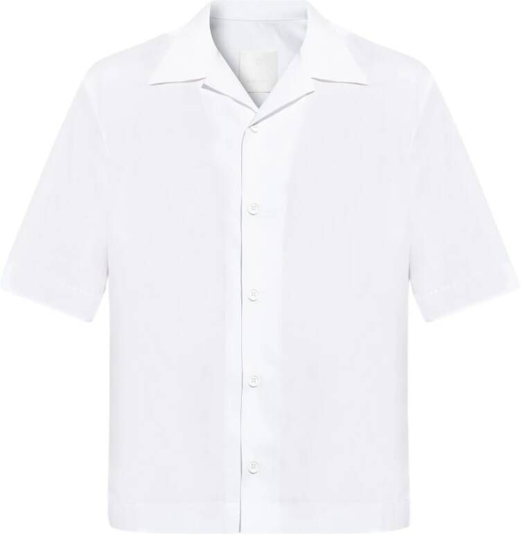 Givenchy Shirt met korte mouwen White Heren