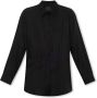 Givenchy Elegante Zwarte Zijden Shirt voor Dames Zwart Dames - Thumbnail 1