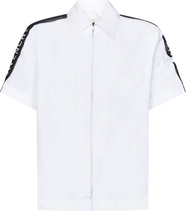 Givenchy Short Sleeve Shirts White Heren