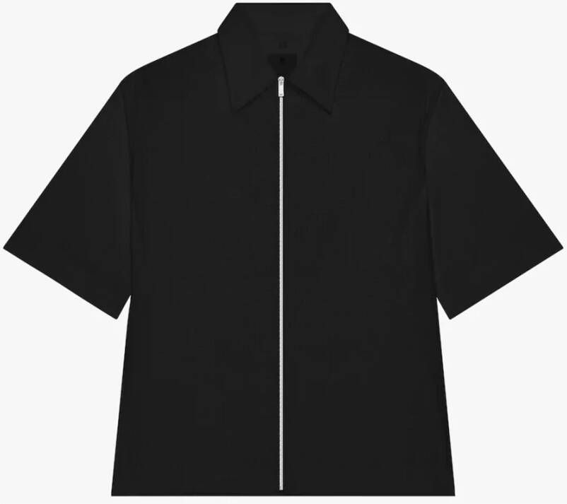 Givenchy Short Sleeve Shirts Zwart Heren