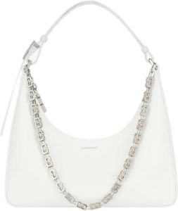 Givenchy Hobo bags Small Moon Cut Out Hobo Bag Leather in crème